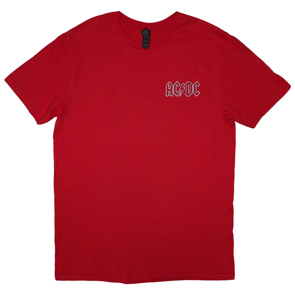 AC/DC Mini Band Logo Lock Up Your Daughters T Shirt sold by Paradiso Clothing