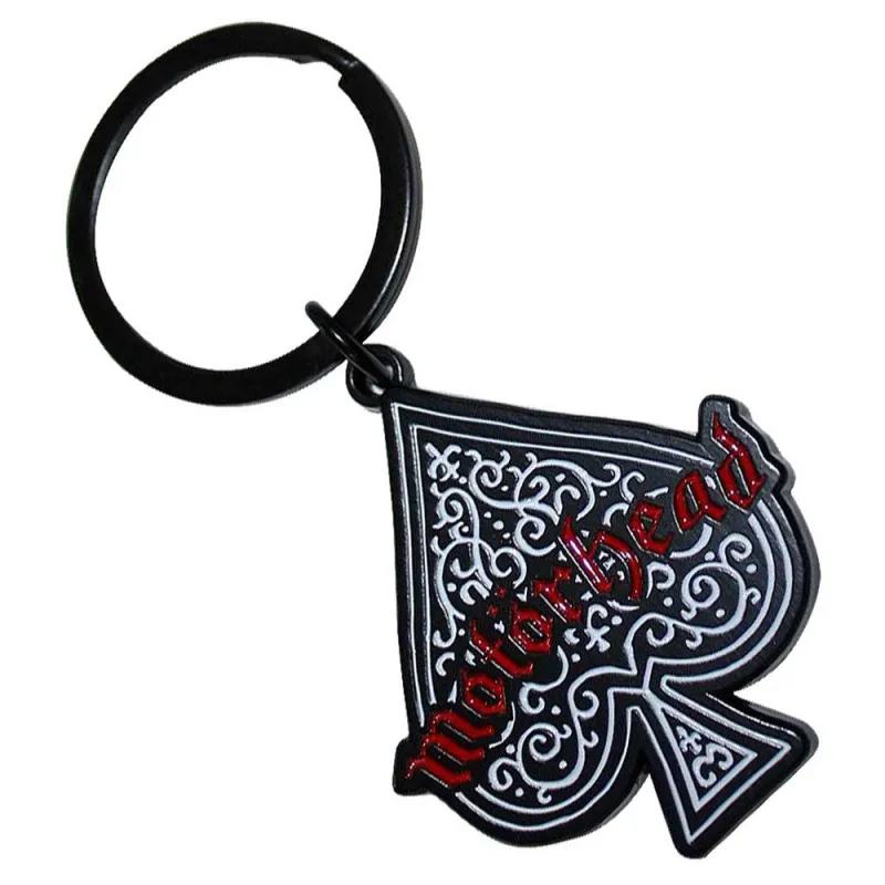 Motorhead Ace Of Spades Emblem Keychain sold by Paradiso Clothing