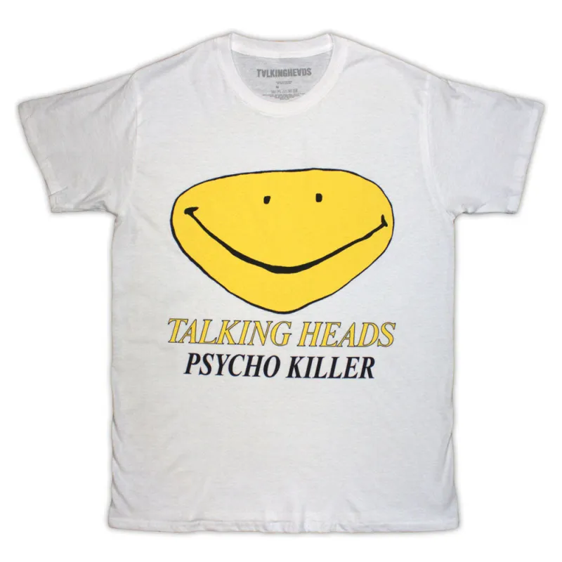 Talking Heads Psycho Killer T Shirt sold by Paradiso Clothing