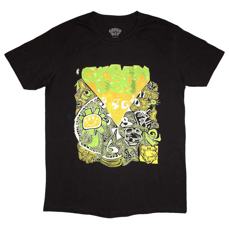 Green Day Psychedelic Kerplunk T Shirt made by Green Day