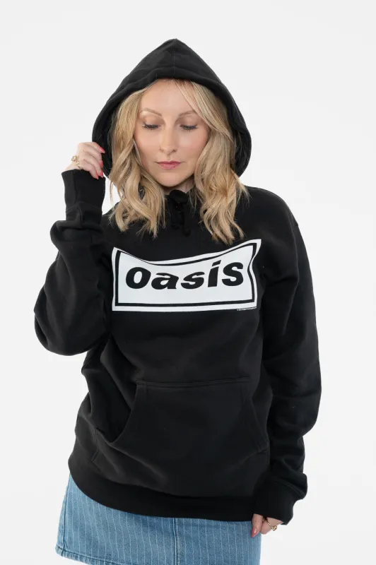 Oasis Decca Band Logo Pullover Hoodie sold by Paradiso Clothing