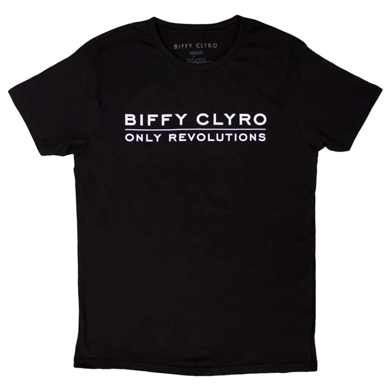 Biffy Clyro Only Revolutions T Shirt made by Paradiso Clothing