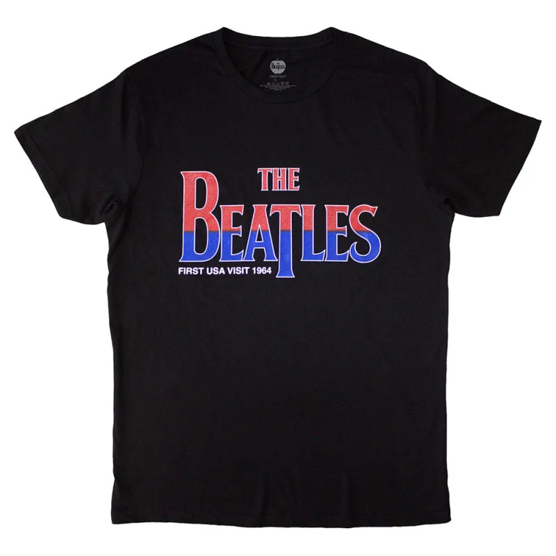 The Beatles First USA Visit T Shirt made by The Beatles