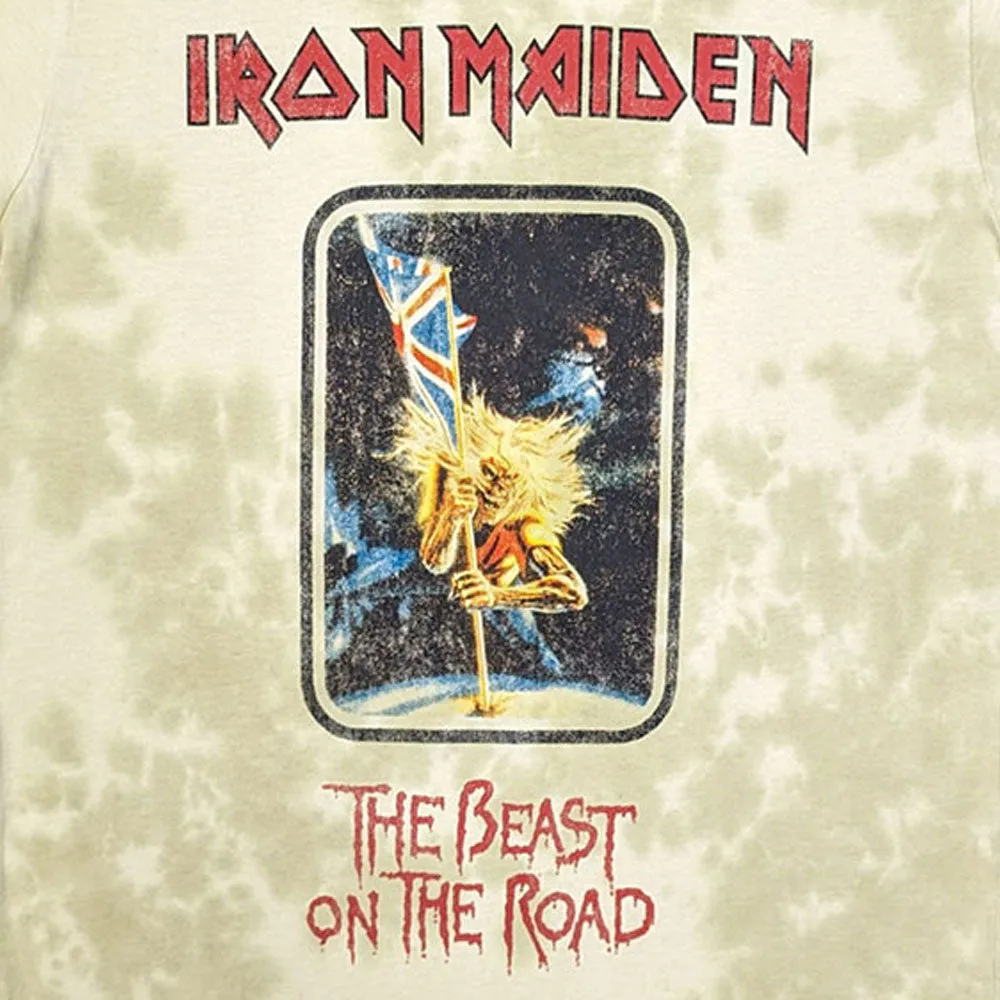 Iron Maiden Beast On The Road T Shirt sold by Paradiso Clothing product image thumbnail 2