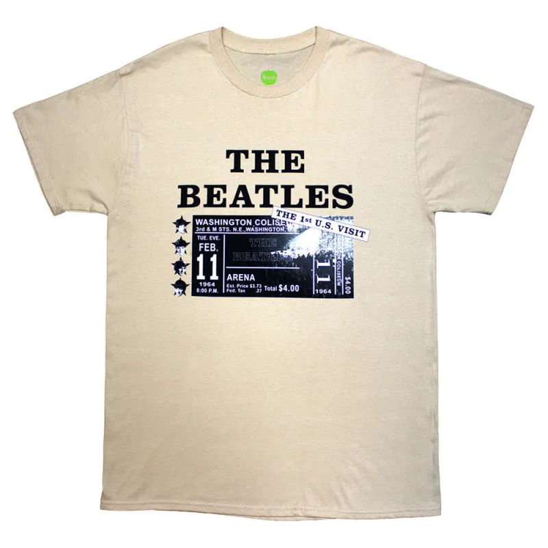 The Beatles Washington 64 Promo & Setlist T Shirt made by The Beatles
