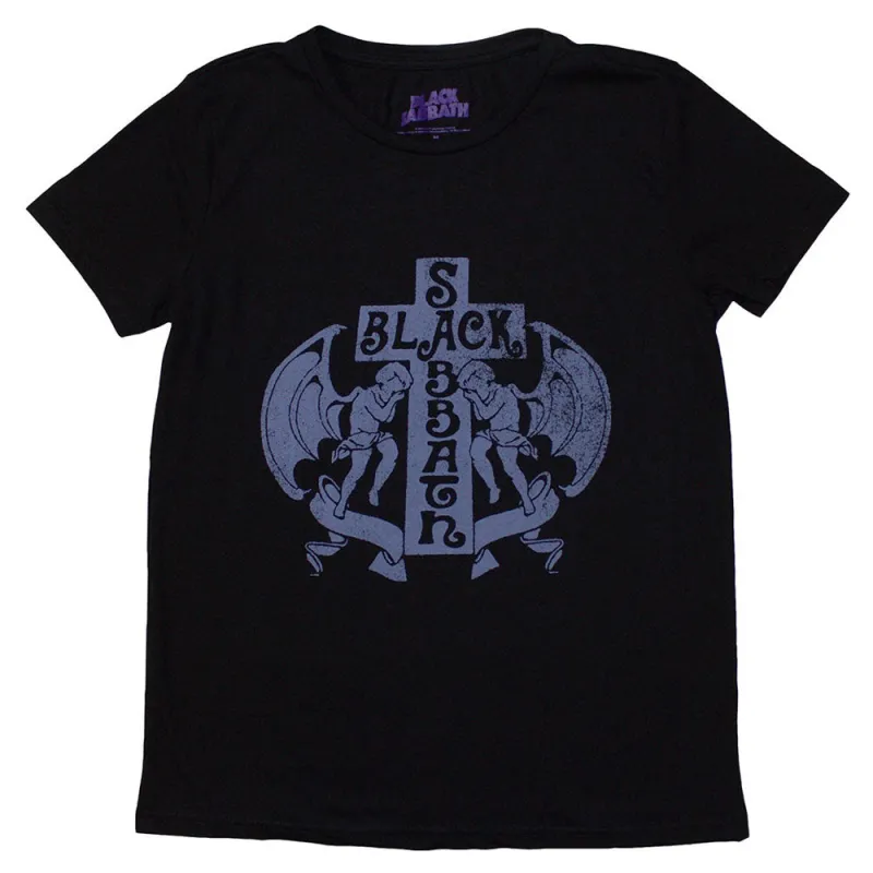 Black Sabbath Angels Womens T Shirt made by Paradiso Clothing