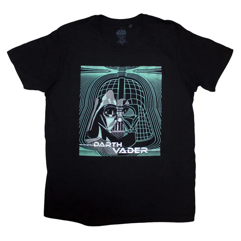 Star Wars Vader Grid Mask T Shirt sold by Paradiso Clothing