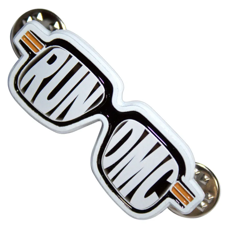 Run DMC Glasses Pin Badge made by Paradiso Clothing