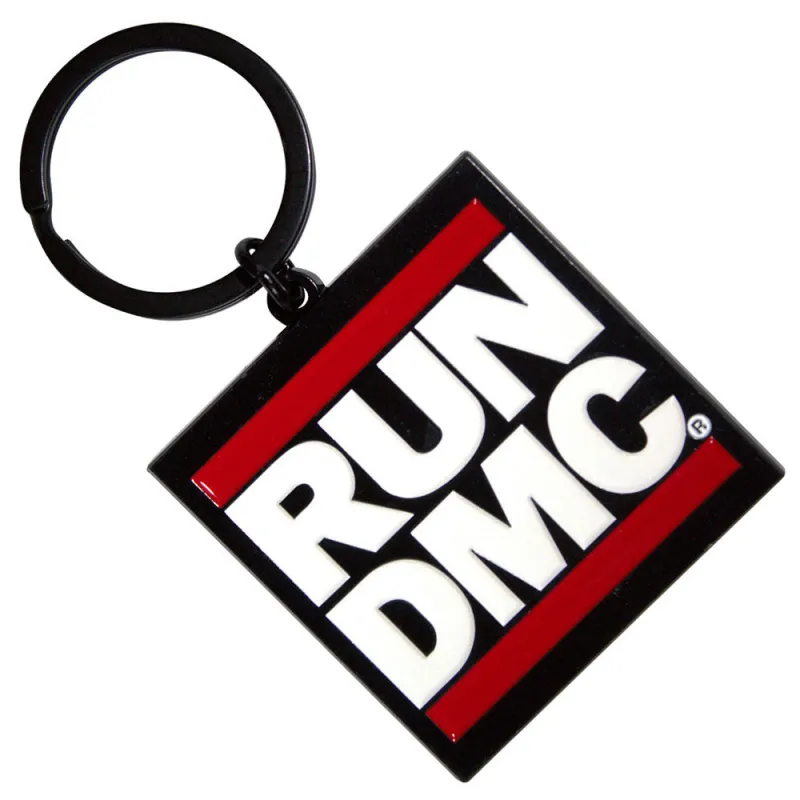 Run DMC Logo Keyring Keychain made by Paradiso Clothing