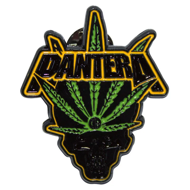Pantera Skull Band Logo Pin Badge sold by Paradiso Clothing