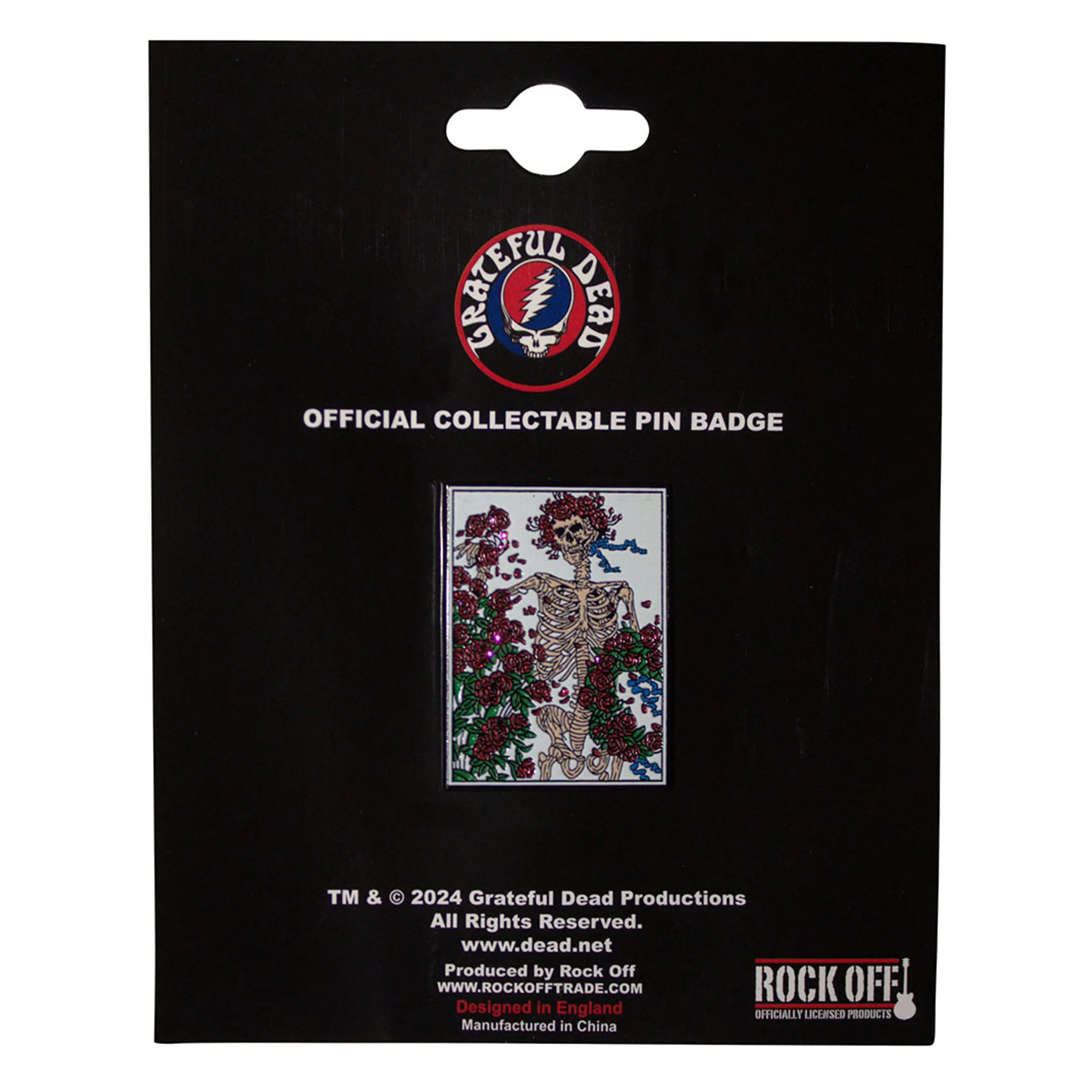 Grateful Dead Bertha Pin Badge sold by Paradiso Clothing