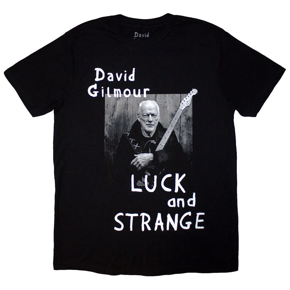 David Gilmour Luck & Strange Portrait T Shirt sold by Paradiso Clothing