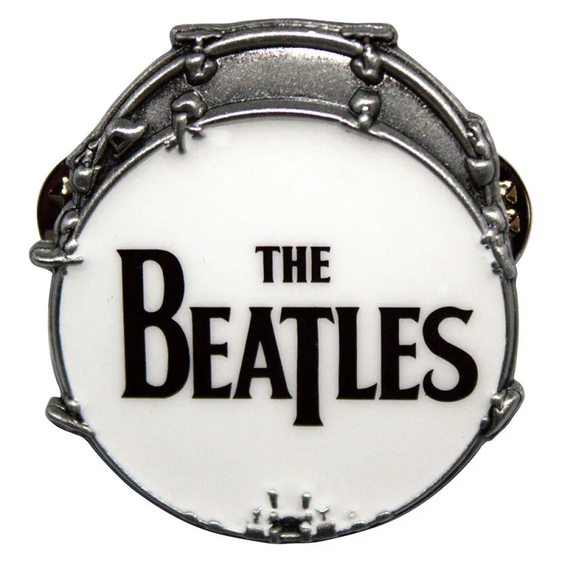 The Beatles Drop T Drum Pin Badge sold by Paradiso Clothing