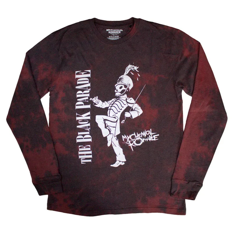 My Chemical Romance Black Parade Marching Dip Dye Long Sleeve made by My chemical romance