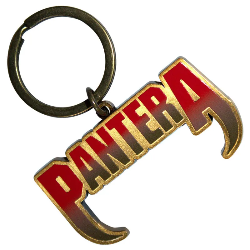 Pantera Fangs Logo Keyring Keychain sold by Paradiso Clothing