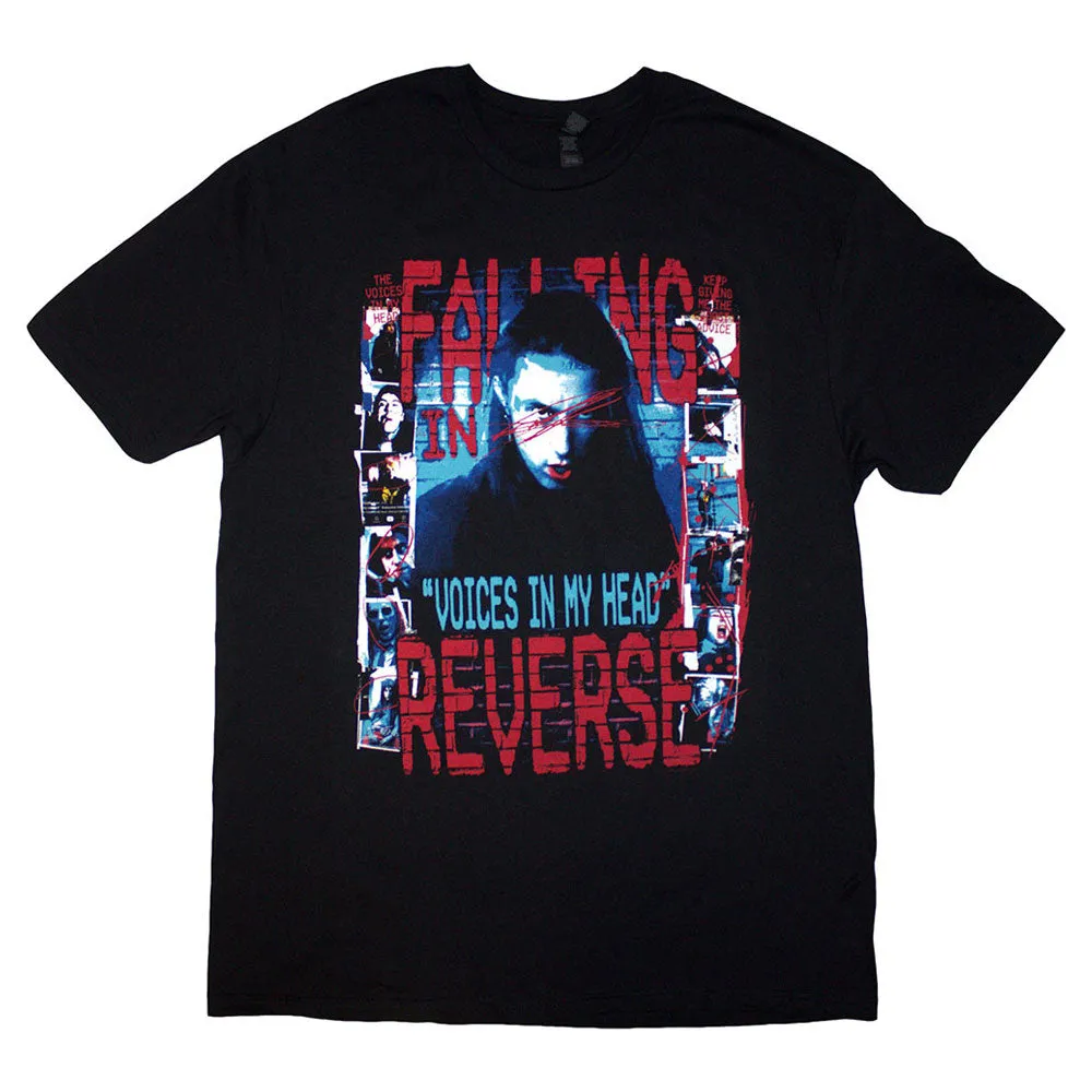 Falling In Reverse Voice Collage T Shirt sold by Paradiso Clothing