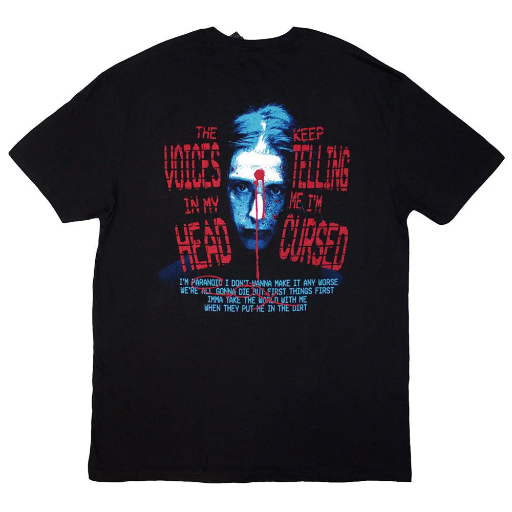 Falling In Reverse Voice Collage T Shirt sold by Paradiso Clothing product image thumbnail 2