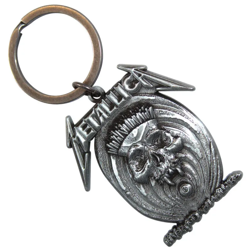 Metallica In Vertigo Keyring Keychain sold by Paradiso Clothing