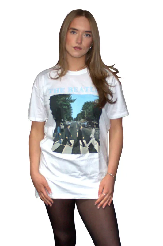 The Beatles Abbey Road And Logo T Shirt Dress made by The Beatles
