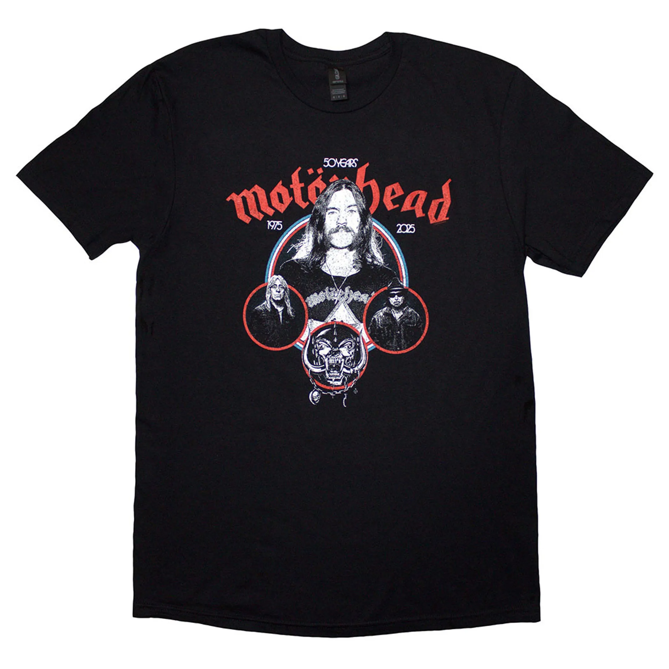 Motorhead 50 Years Band Circles T Shirt sold by Paradiso Clothing