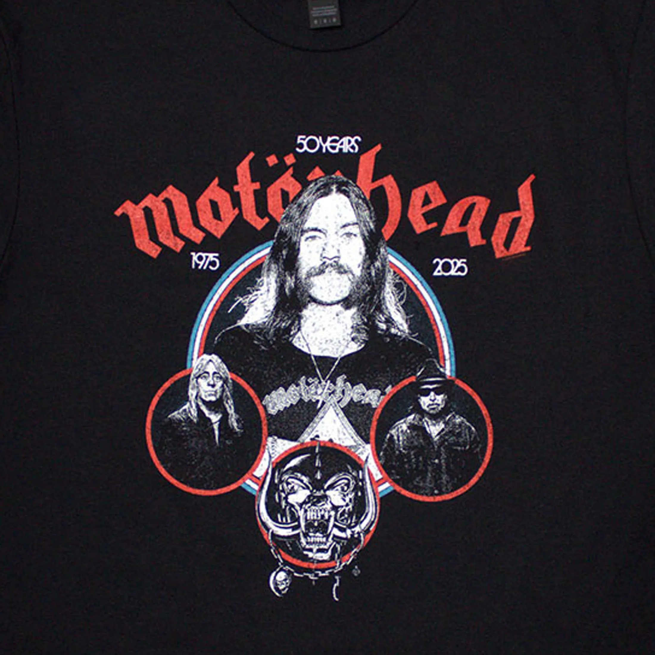 Motorhead 50 Years Band Circles T Shirt sold by Paradiso Clothing product image thumbnail 2