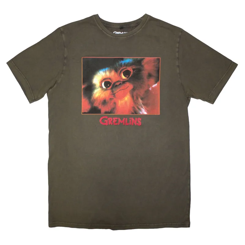 Gremlins Gizmo Photo Limited Edition 999 Only Premium Wash T Shirt made by Paradiso Clothing