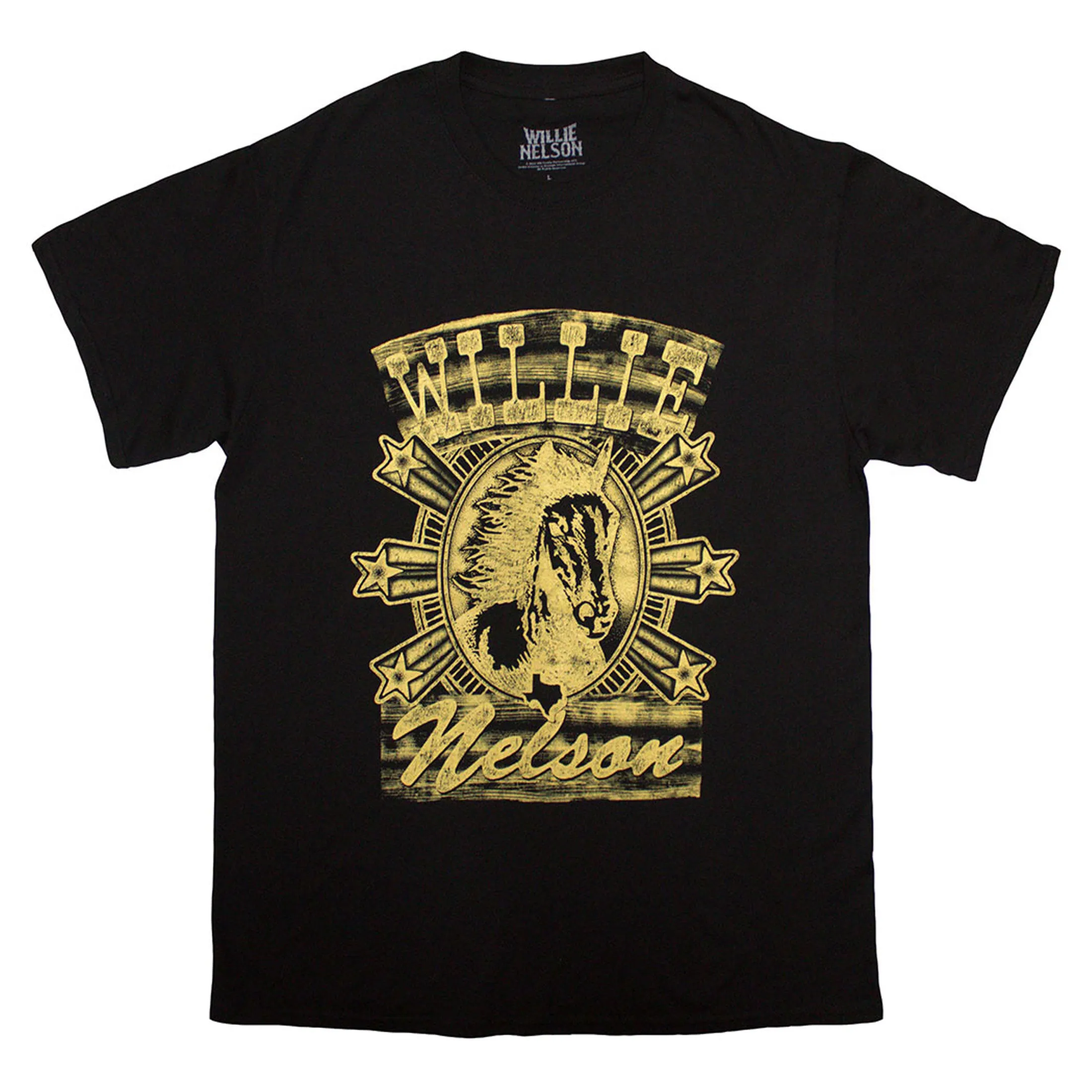Willie Nelson Horse Logo T Shirt sold by Paradiso Clothing