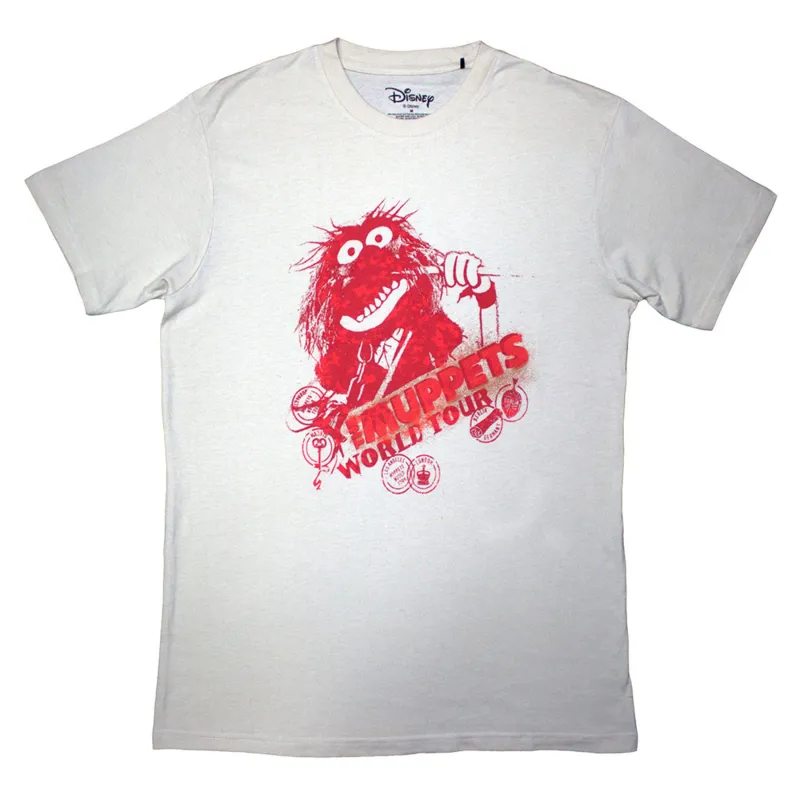 The Muppets Animal On Tour T Shirt made by Paradiso Clothing
