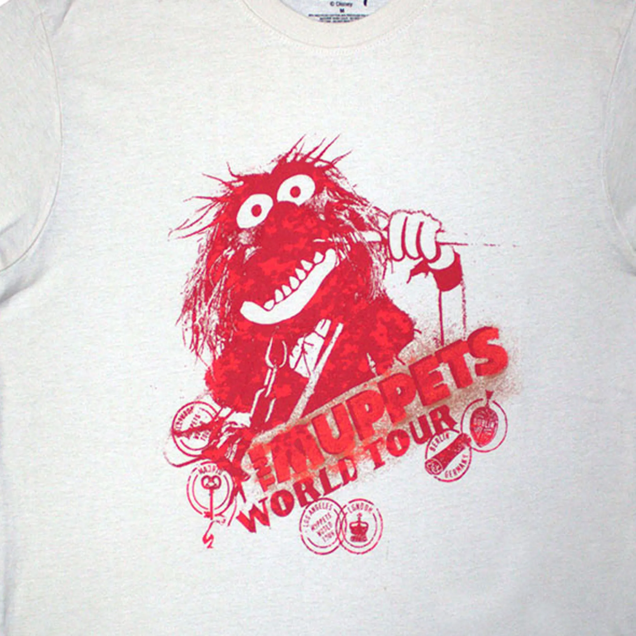 The Muppets Animal On Tour T Shirt sold by Paradiso Clothing product image thumbnail 2