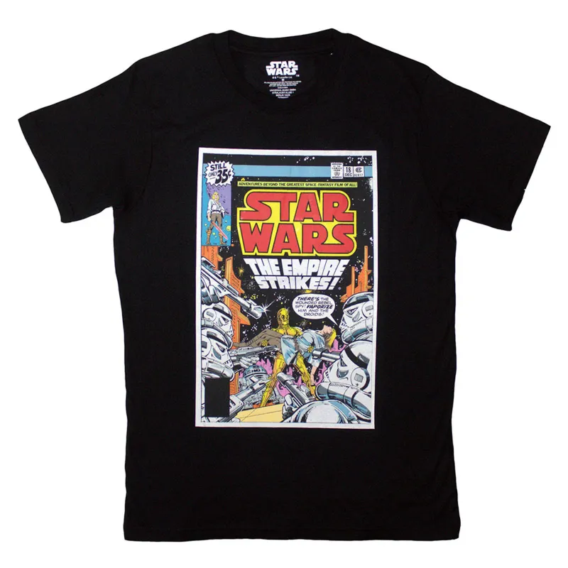 Star Wars The Empire Strikes Comic Cover T Shirt made by Paradiso Clothing