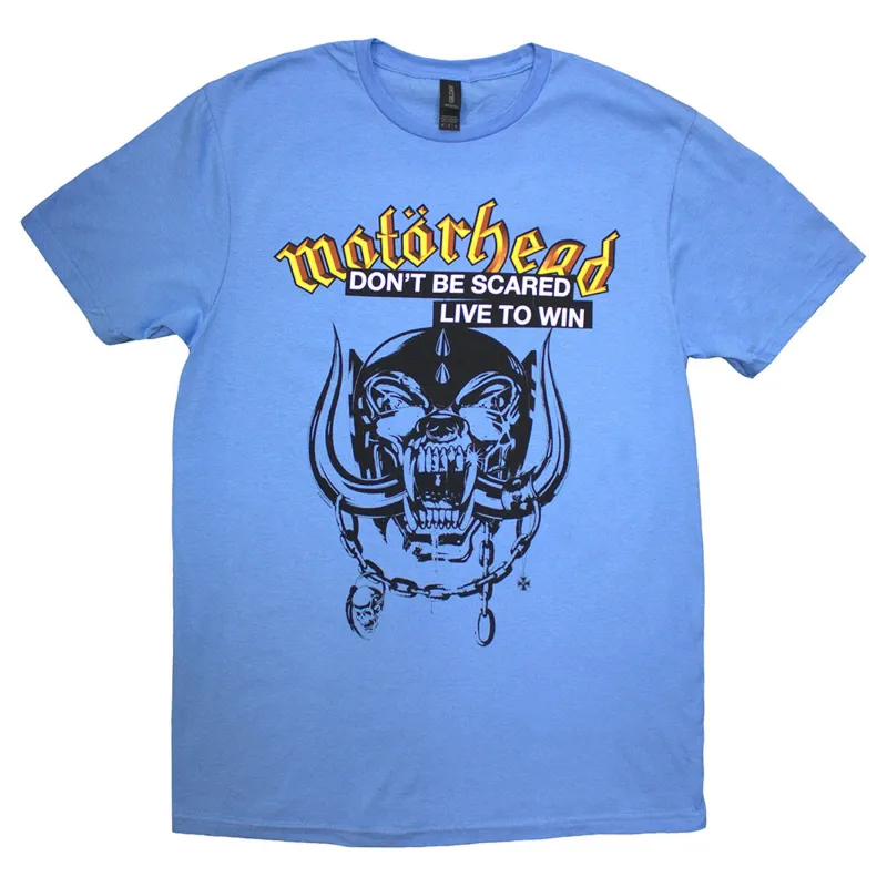 Motorhead Live To Win T Shirt made by Paradiso Clothing