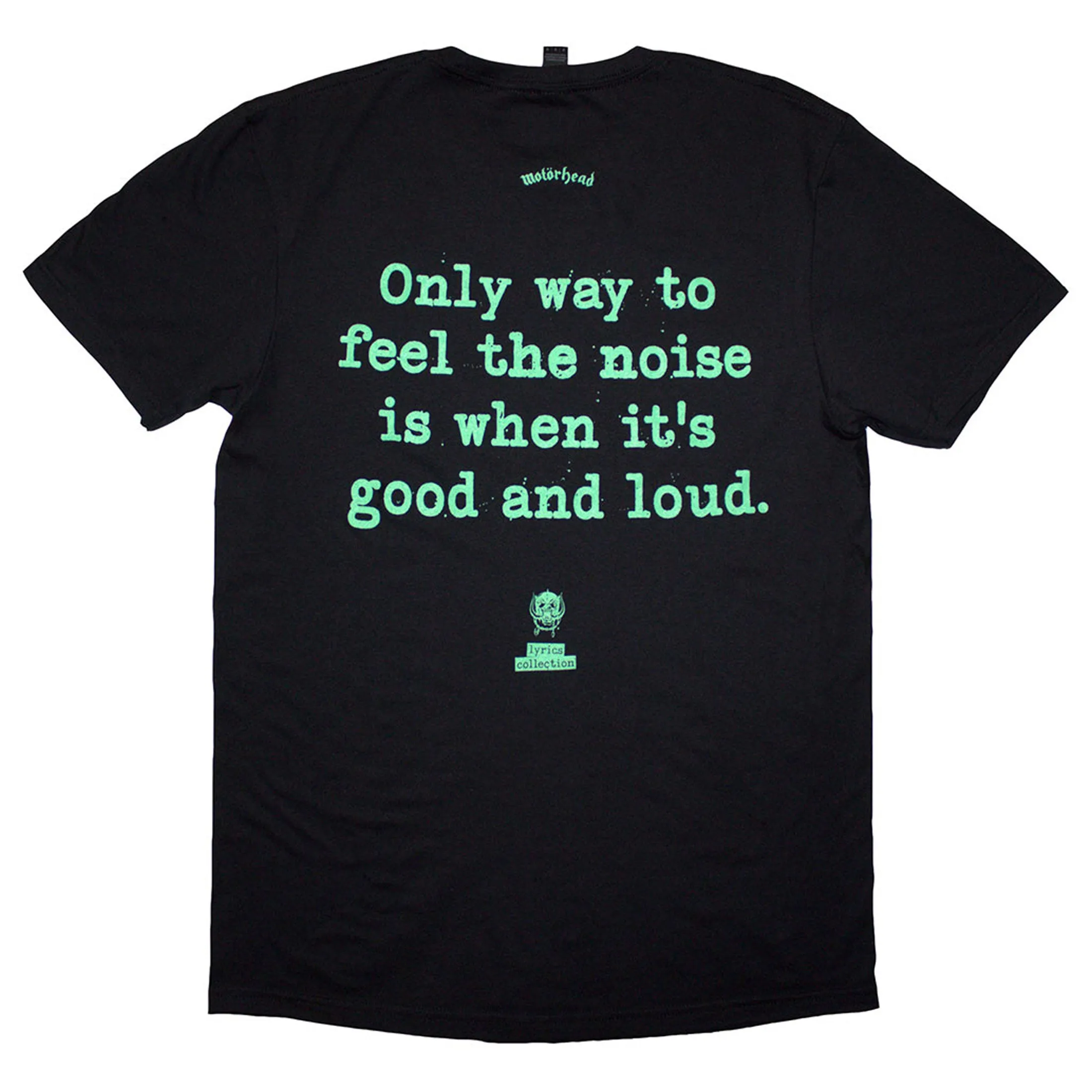 Motorhead Overkill Lyric T Shirt sold by Paradiso Clothing product image thumbnail 2