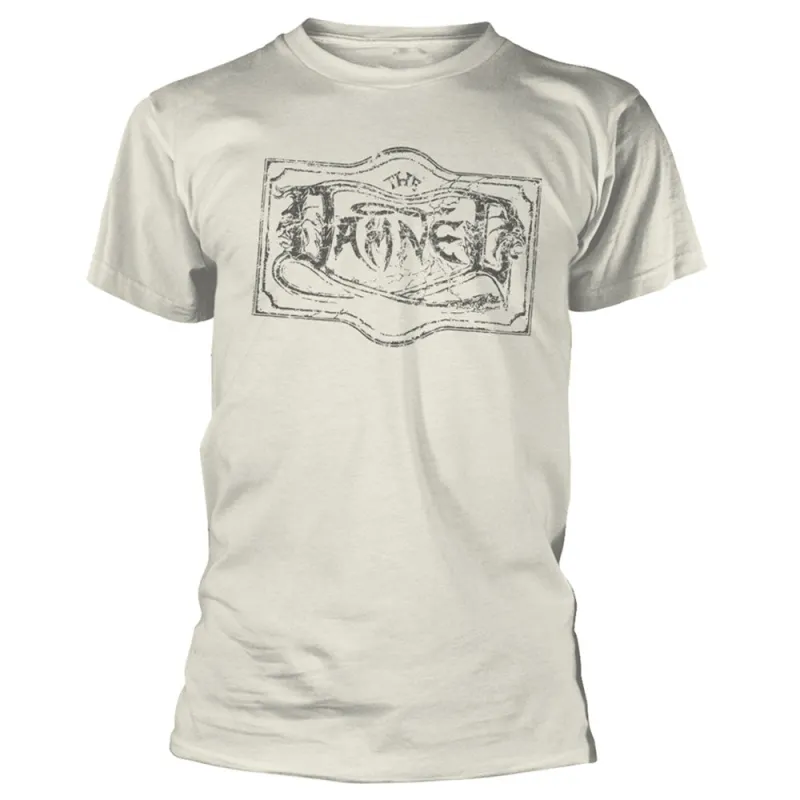 The Damned Buckle Band Logo T Shirt made by Paradiso Clothing