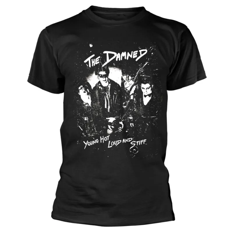 The Damned Yhlas Band Logo T Shirt made by Paradiso Clothing