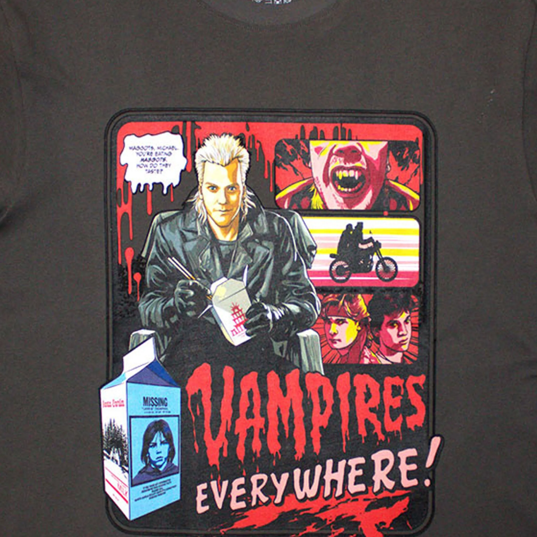 The Lost Boys David Poster Limited Edition 999 Only Premium Wash T Shirt sold by Paradiso Clothing product image thumbnail 2