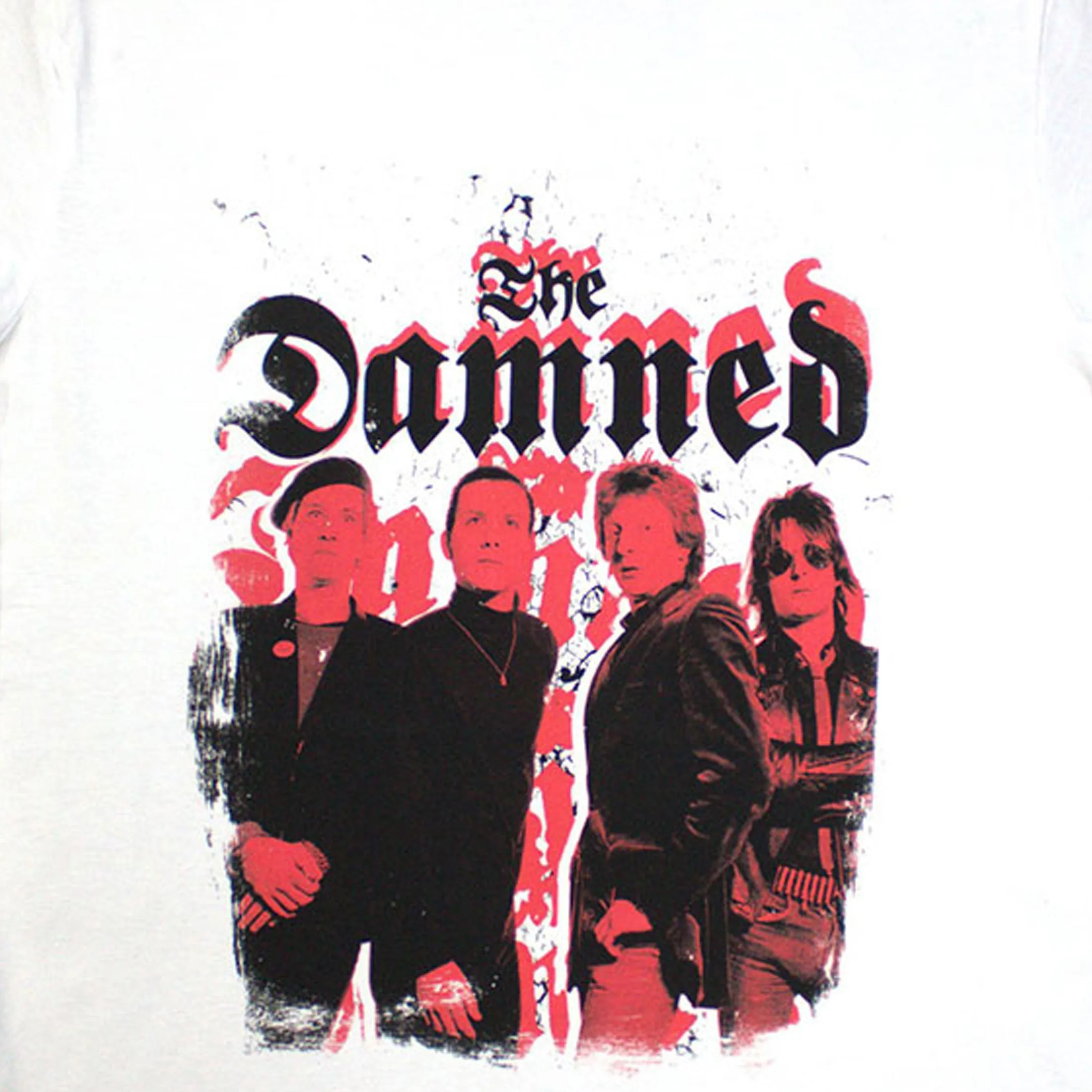 The Damned Repeat Logo Photo T Shirt sold by Paradiso Clothing product image thumbnail 2
