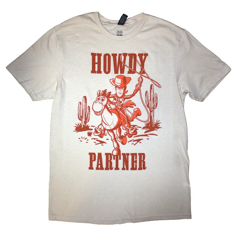 Toy Story Woody Howdy Partner T Shirt made by Disney