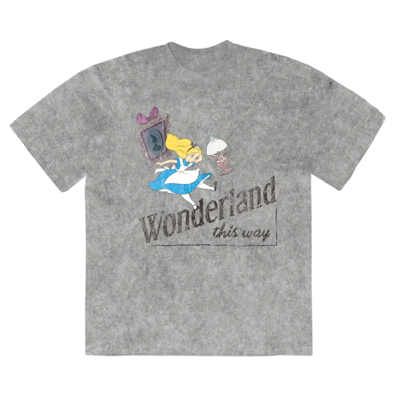 Alice In Wonderland Wonderland This Way T Shirt made by Disney