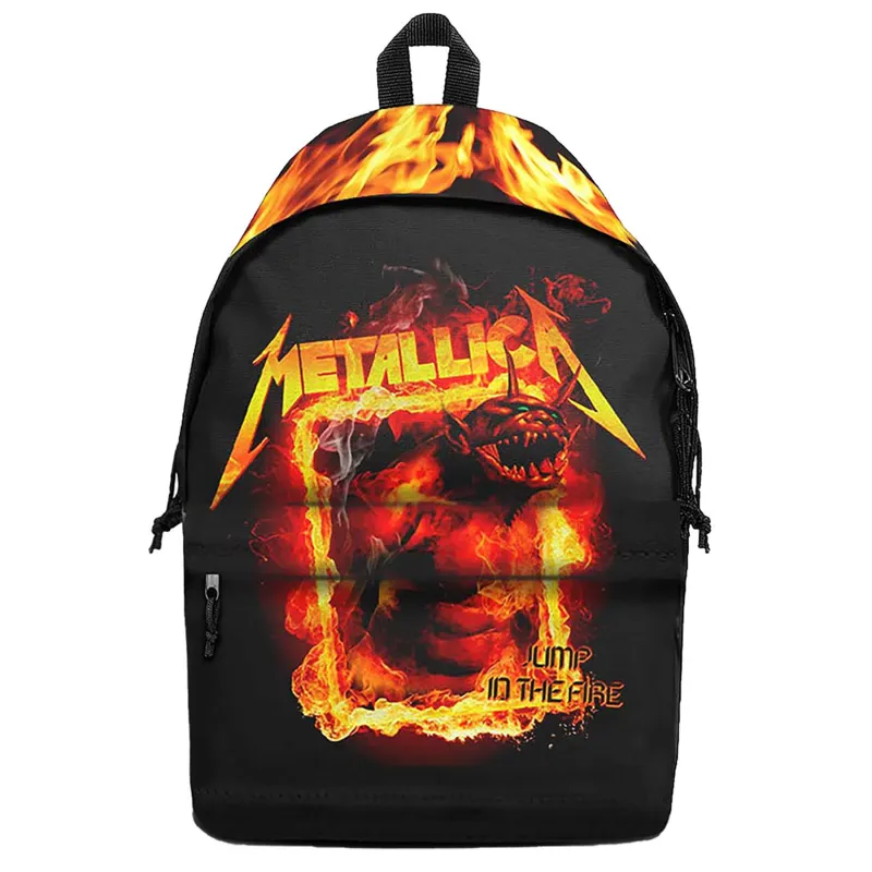 Metallica Jump In The Fire Backpack made by Paradiso Clothing