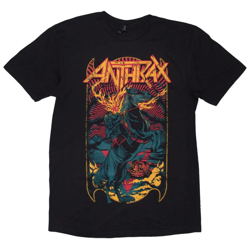Anthrax Headless Horseman T Shirt made by Paradiso Clothing