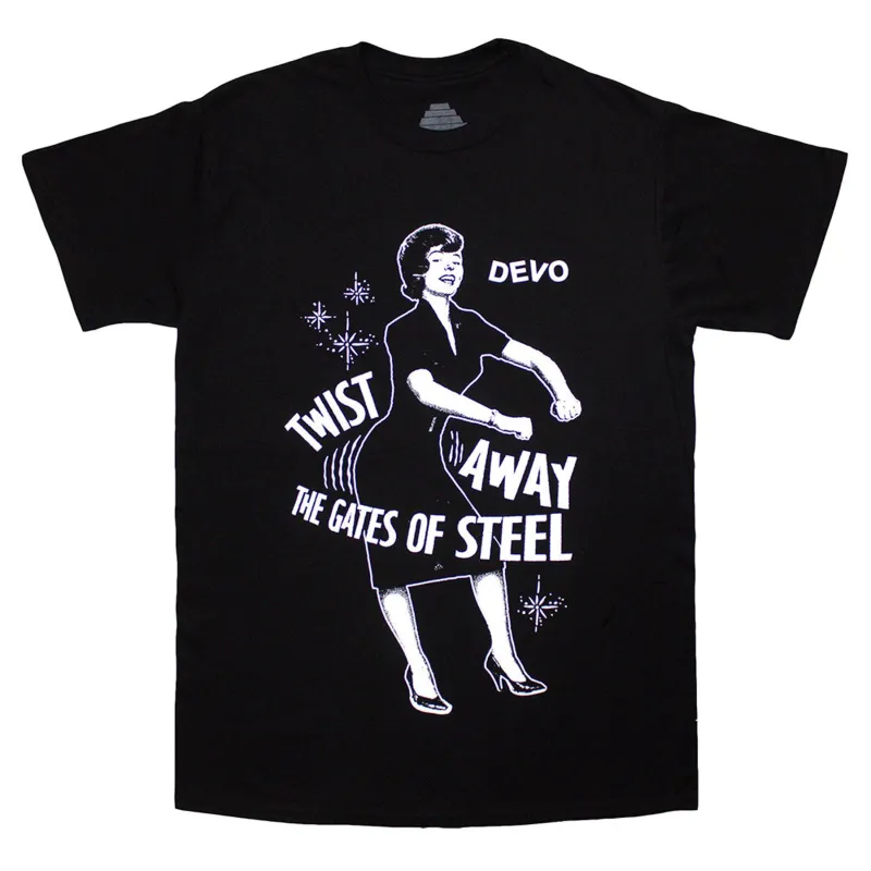 Devo Twist Away T Shirt made by Paradiso Clothing
