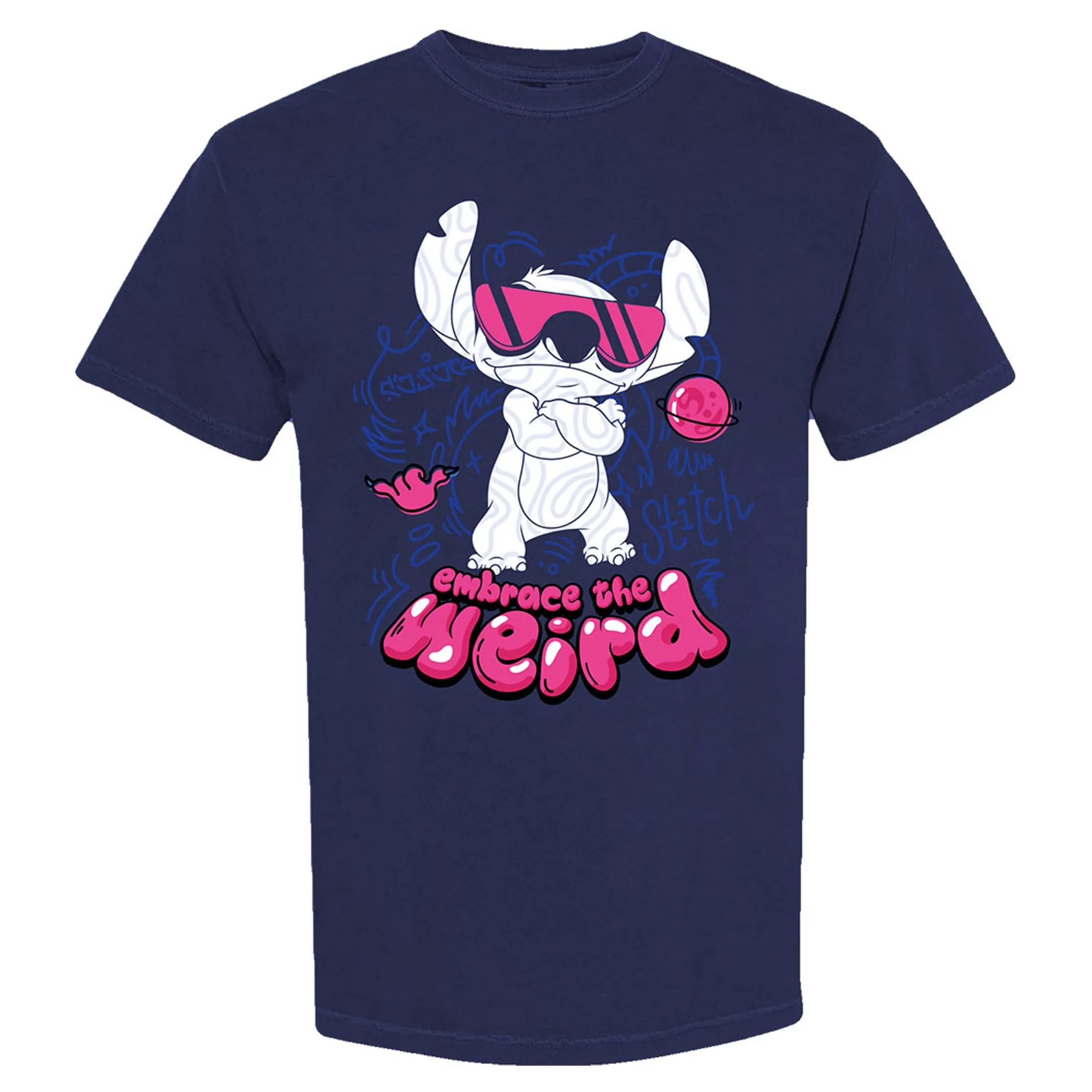 Lilo And Stitch Embrace The Weird T Shirt sold by Paradiso Clothing