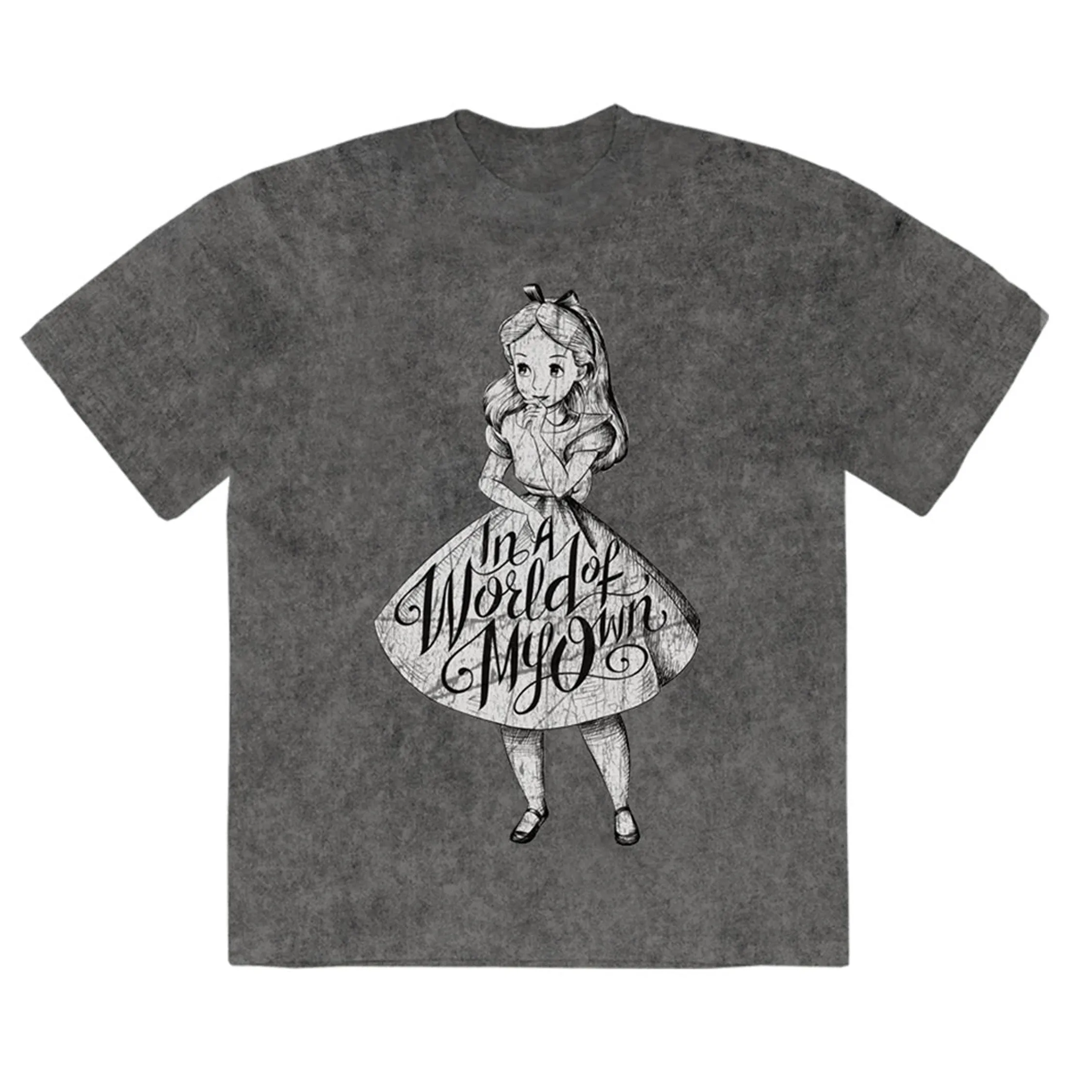 Alice In Wonderland In A World Of My Own Jumbo T Shirt sold by Paradiso Clothing