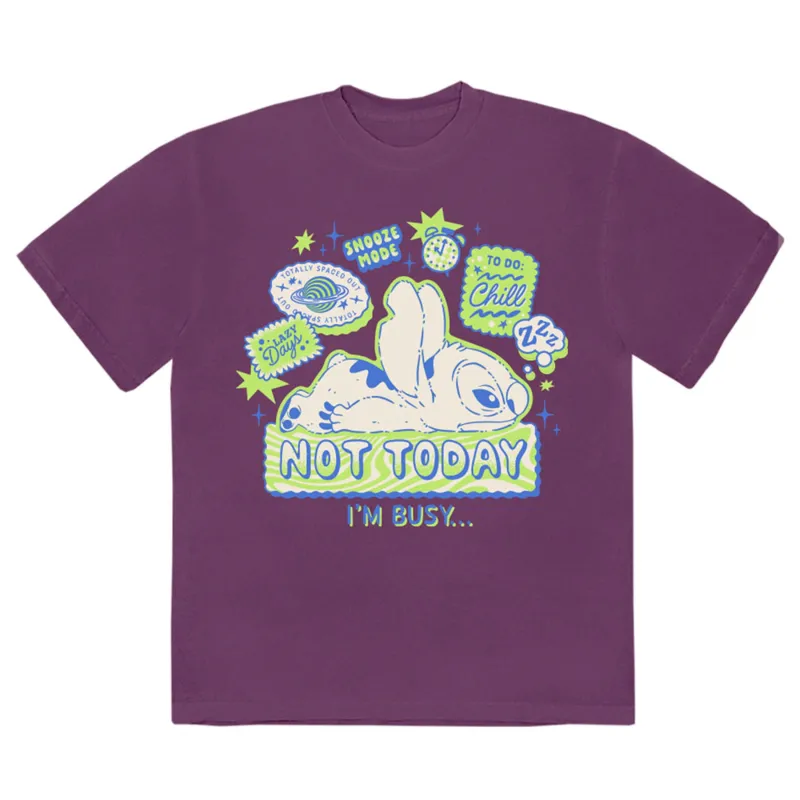 Lilo & Stitch Not Today T Shirt sold by Paradiso Clothing