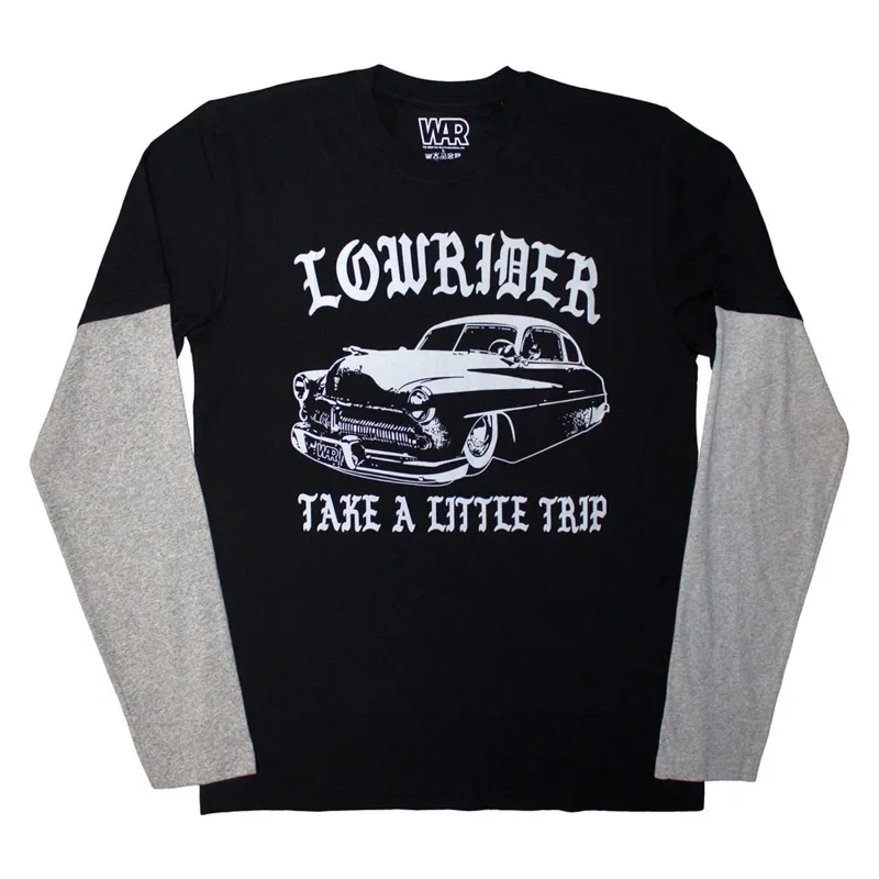 War Low Rider Band Logo Layered Long Sleeve T Shirt made by Paradiso Clothing