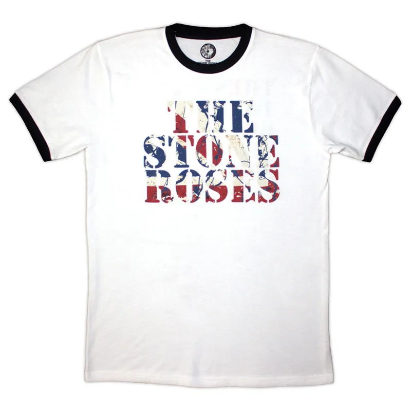 The Stone Roses 2013 Tour Ringer T Shirt sold by Paradiso Clothing