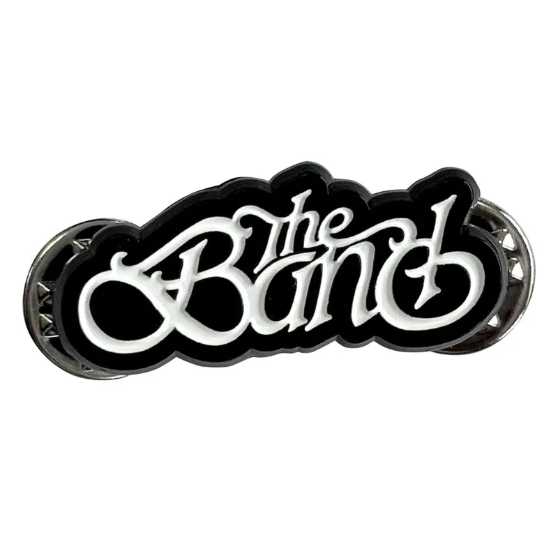 The Band Logo Pin Badge sold by Paradiso Clothing