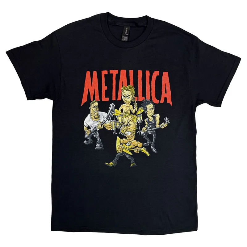 Metallica Load Chavez Cartoon T Shirt made by Paradiso Clothing