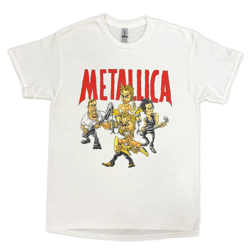 Metallica Load Chavez Cartoon T Shirt made by Paradiso Clothing