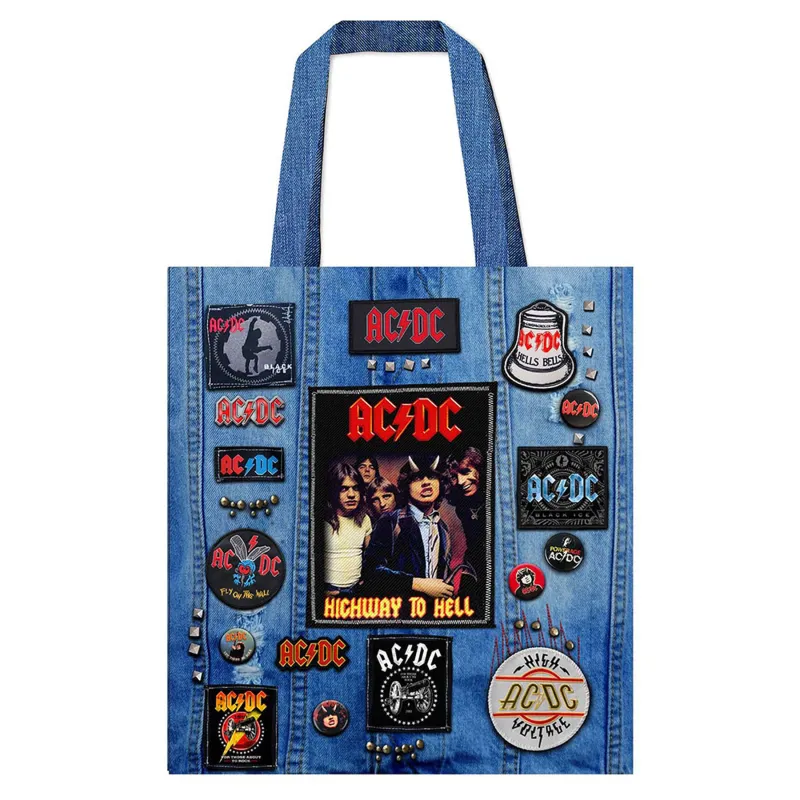 AC/DC Highway To Hell Battle Tote Bag sold by Paradiso Clothing